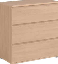 Kommode Nux 3 Schubladen - Eiche