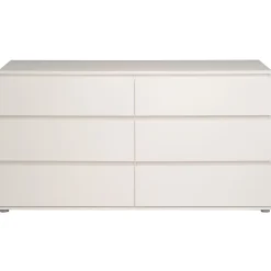 Kommode Nux 6 Schubladen - weiß
