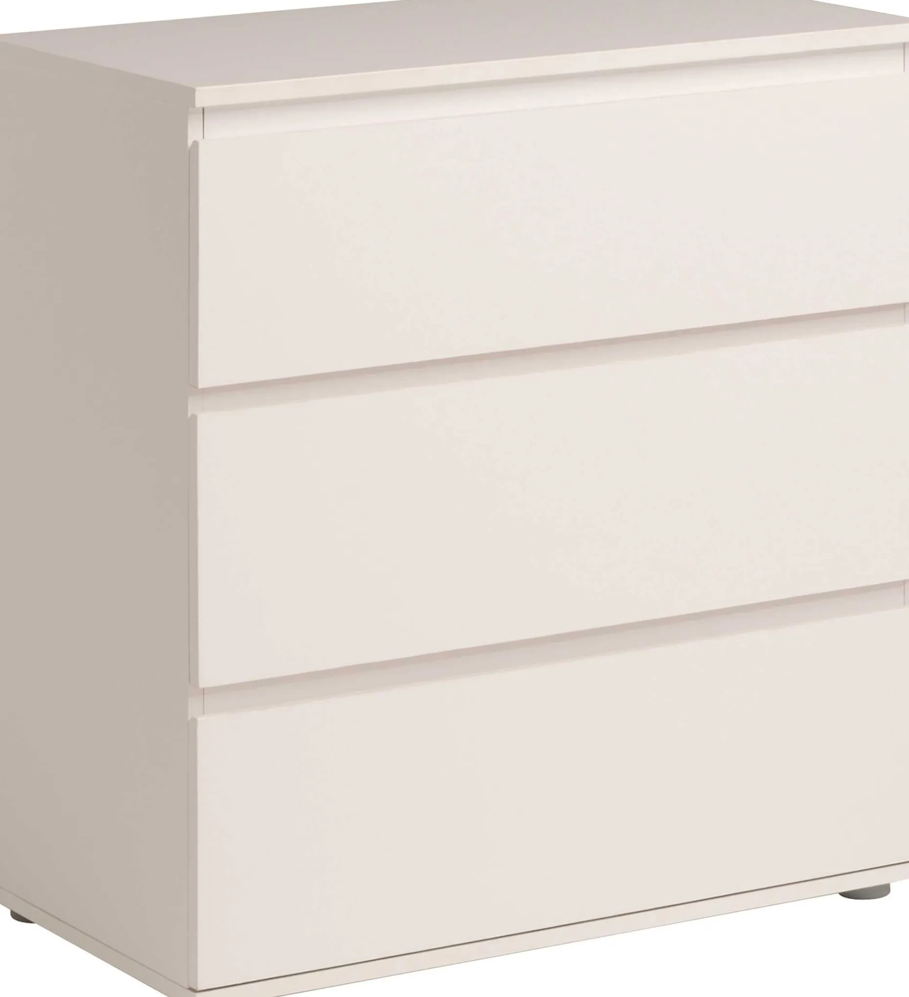 Kommode Nux 3 Schubladen - weiß
