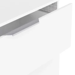 Kommode Spectre - 151x41x81cm - 6 Schubladen - weiß