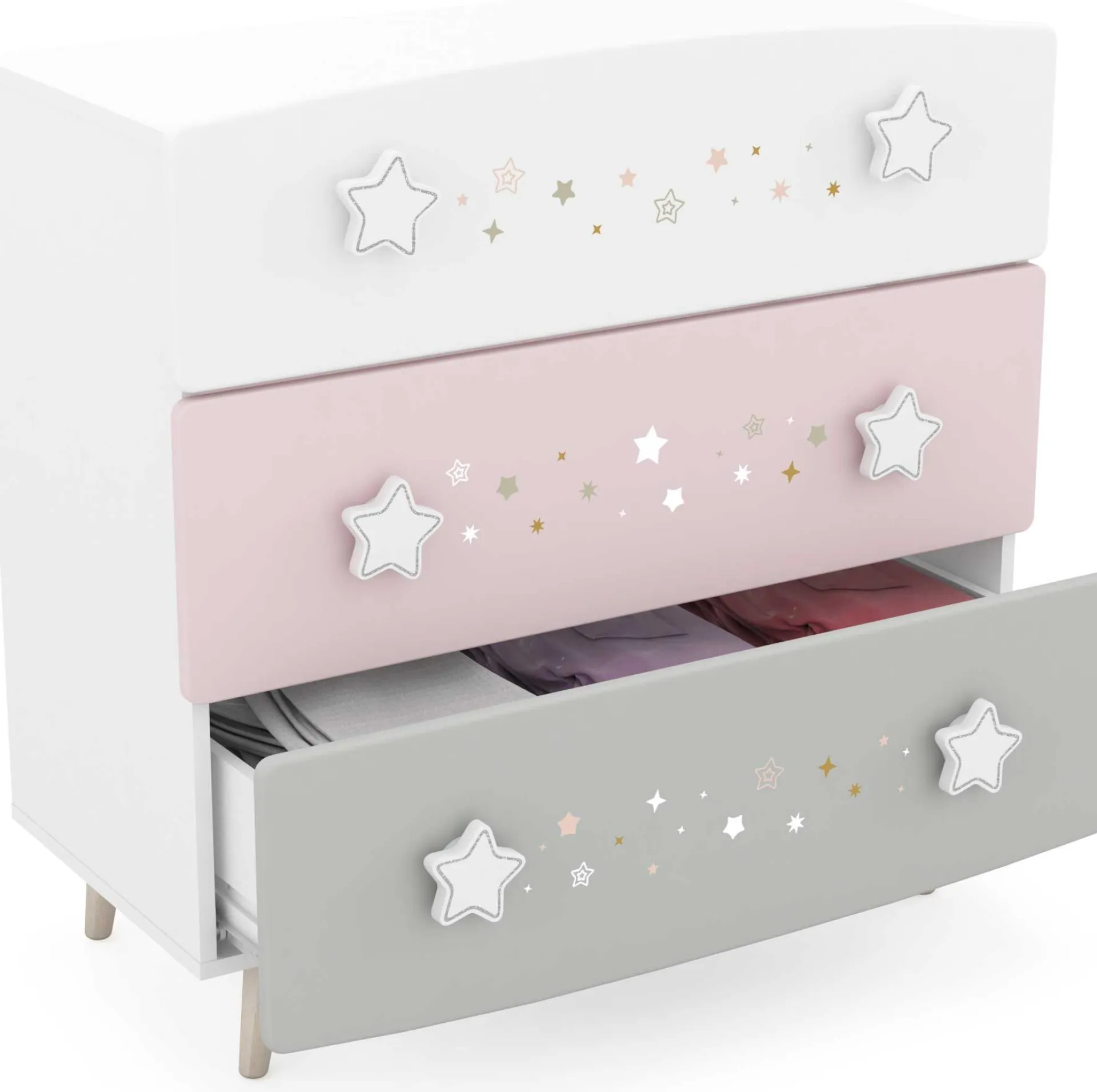Kinder CBA Kommode Stellar