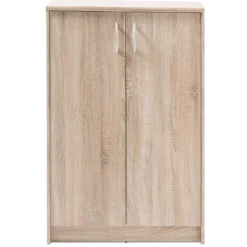 Kommode Ultima 74x35x112cm mit 2 Türen - Sonoma Eiche