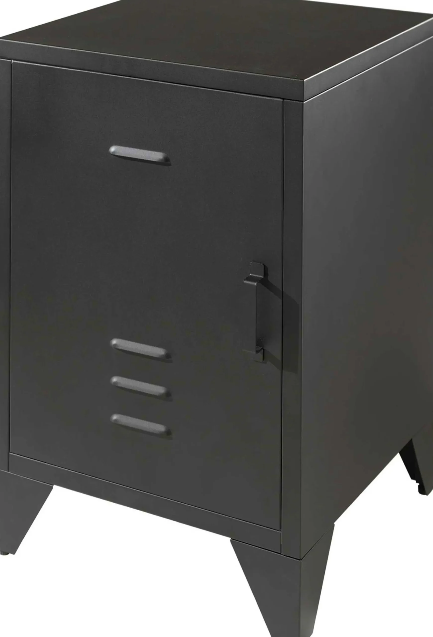 Konsole Bronxx Metall 40x60 - mattschwarz