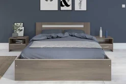 Konsole Evo mit Schublade - Nussbaum
