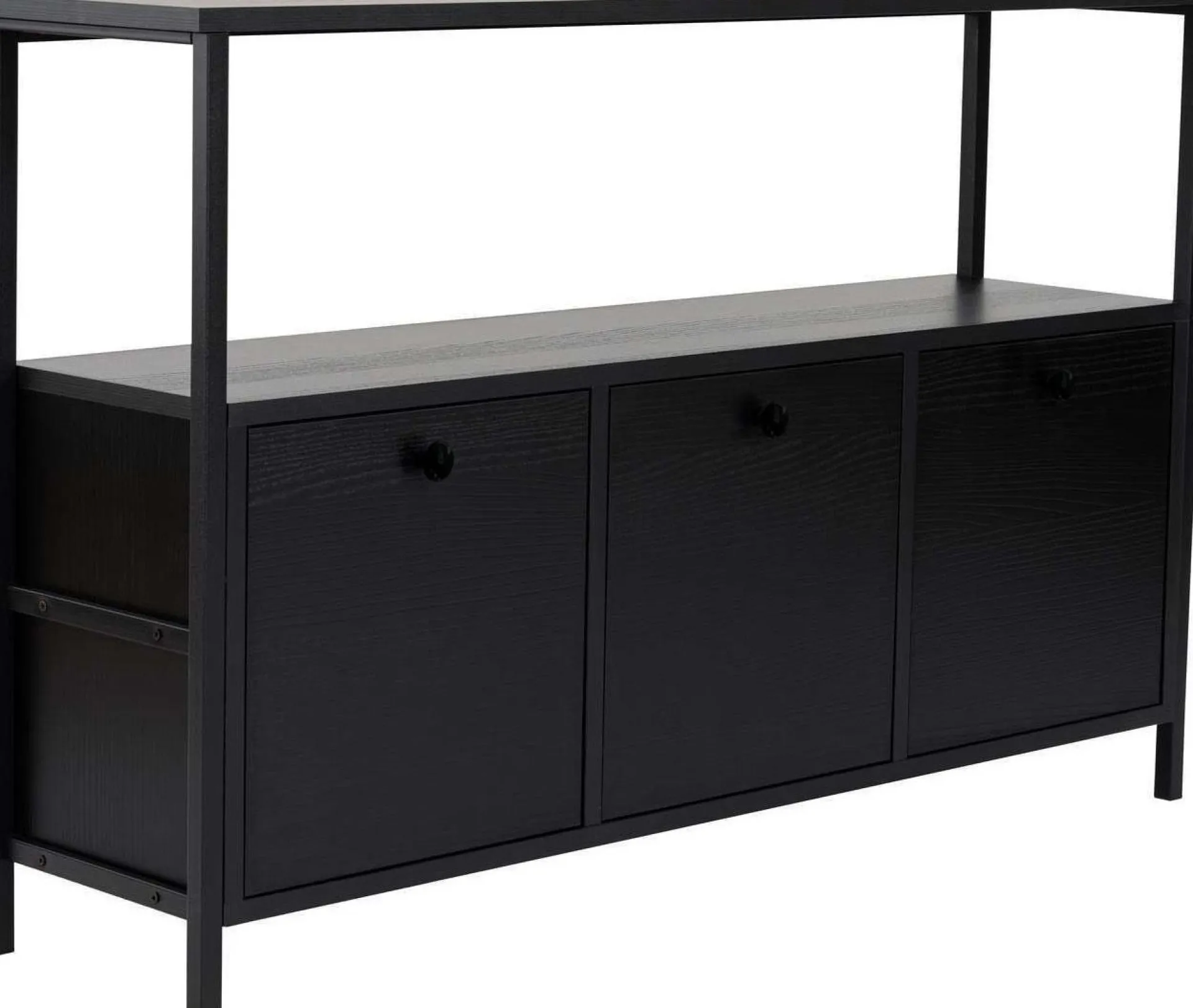 Emob Konsole Solace - 100% MELAMINE - Holz - 77 x 30 x 120 cm