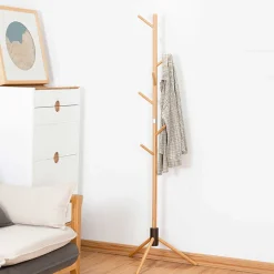 Emob Exclusive Kool Kleiderständer - 59x173cm - Bambusholz