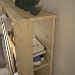 Kopfteil mit Stauraum Genaro | 218 x 25 x 106 cm | Artisan Oak
