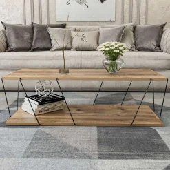 Emob Labranda TV-Ständer | 100 % MELAMIN | Kiefer