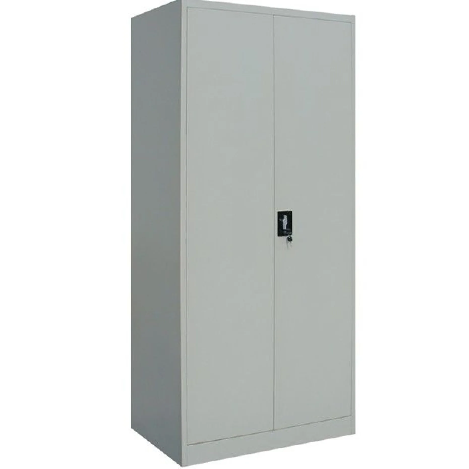 Lagerschrank Meino 2 Türen L80xH180 - grau