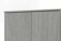 Lagerschrank Ray 60cm mit 2 Türen und 4 Einlegeböden - Eiche grau