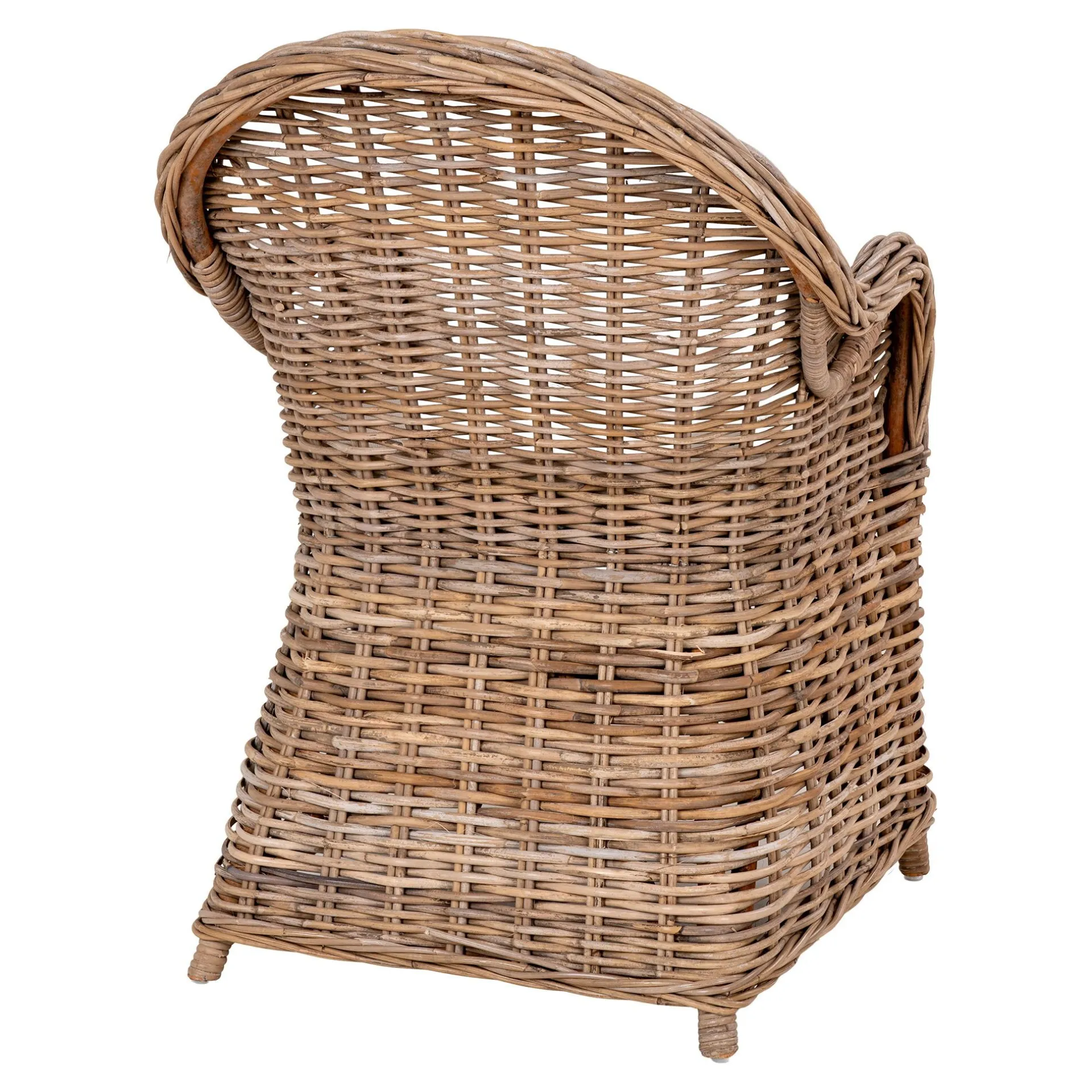 House Nordic Larisa Gartenstuhl - Kubu/ | Rattan und Stahl