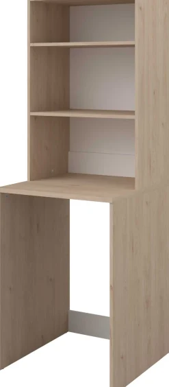 Laundry Waschmaschinenschrank - 65x60x184cm - mit 2 Einlegeböden - Eiche Dekor