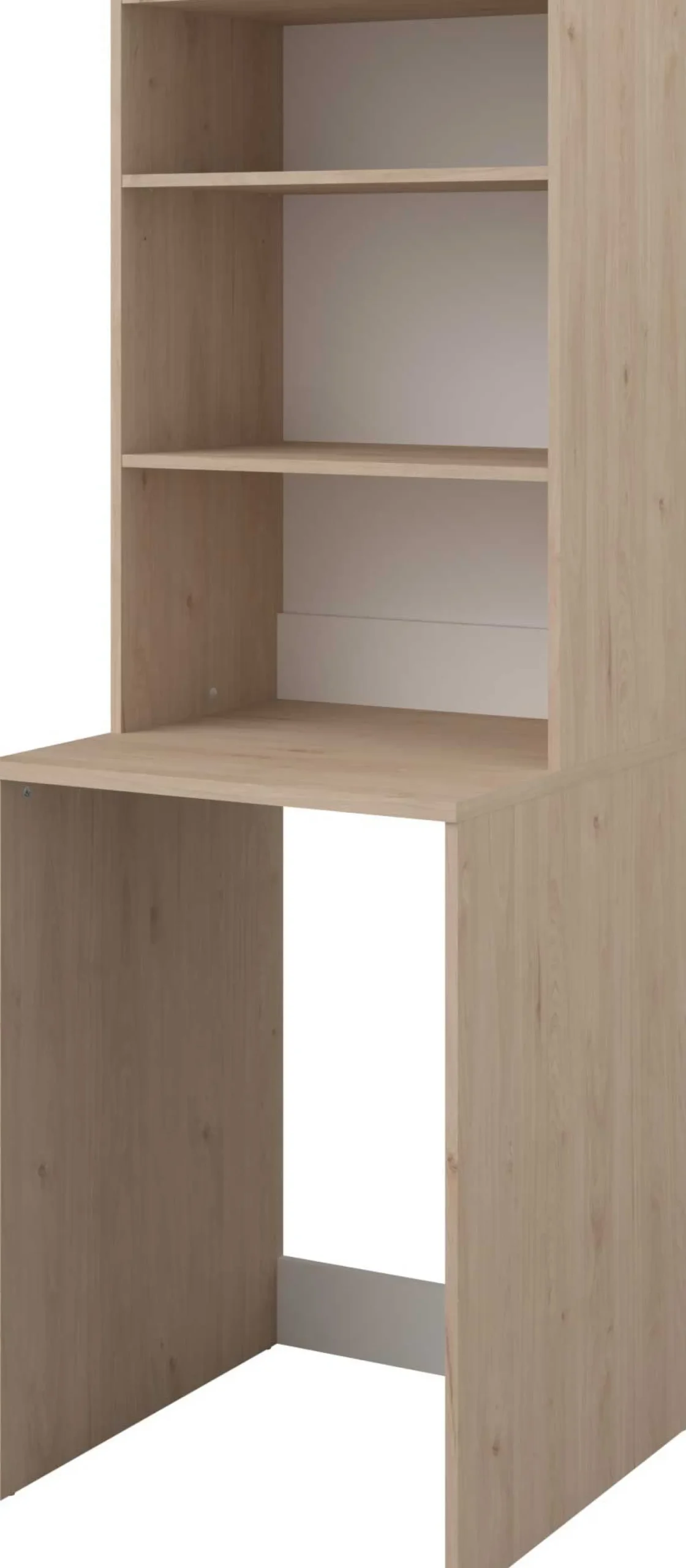 Laundry Waschmaschinenschrank - 65x60x184cm - mit 2 Einlegeböden - Eiche Dekor