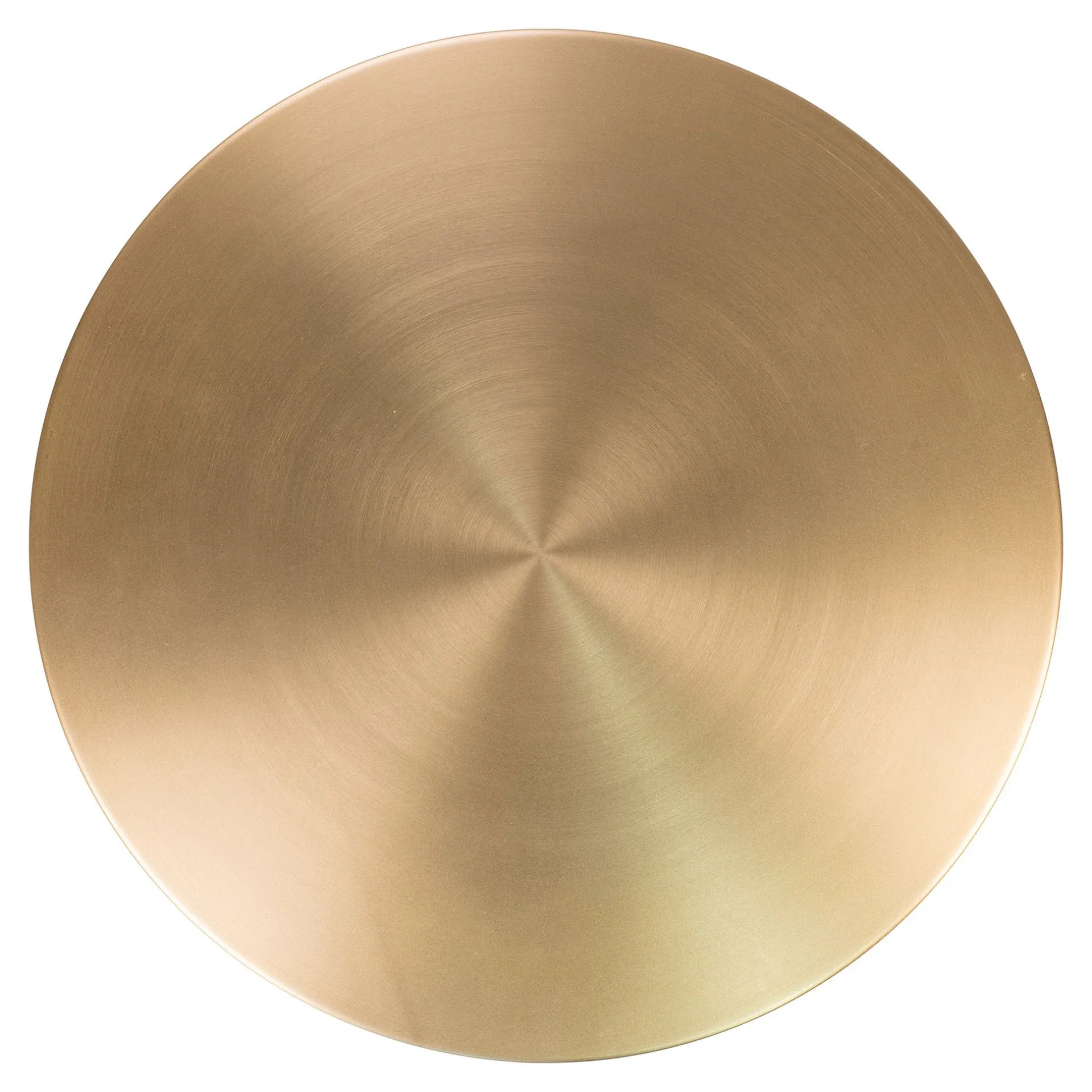 House Nordic Lecco Beistelltisch - Messing/Marmor | Ø51x52 cm