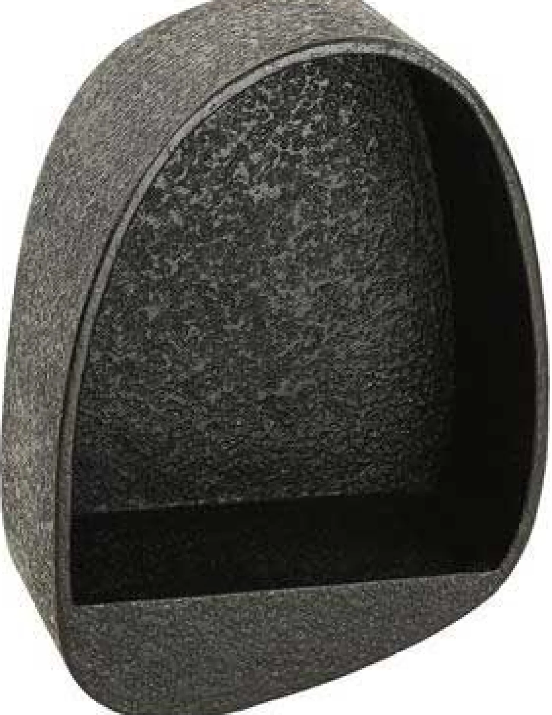 Licorice Wandregal 46x34 cm-flüssiges Metall