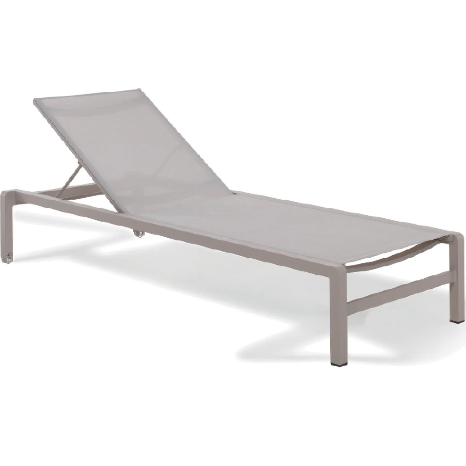 Gescova Liegestuhl Dolce - Aluminium und Textil - 195x78x32cm -