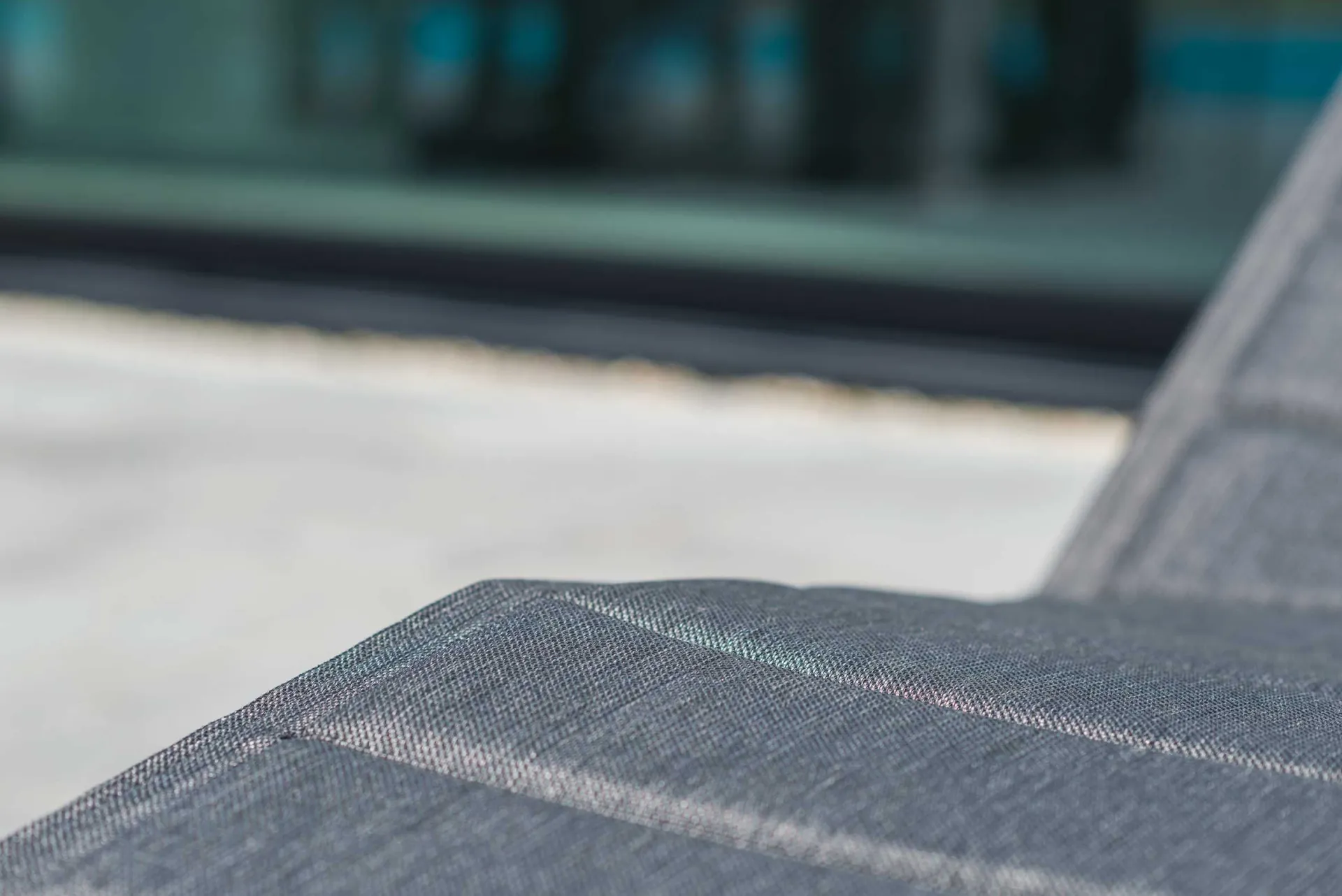 Gescova Liege Tremezzo Aluminium Anthrazit Textilene Dunkelgrau - Verstellbar - Mobil
