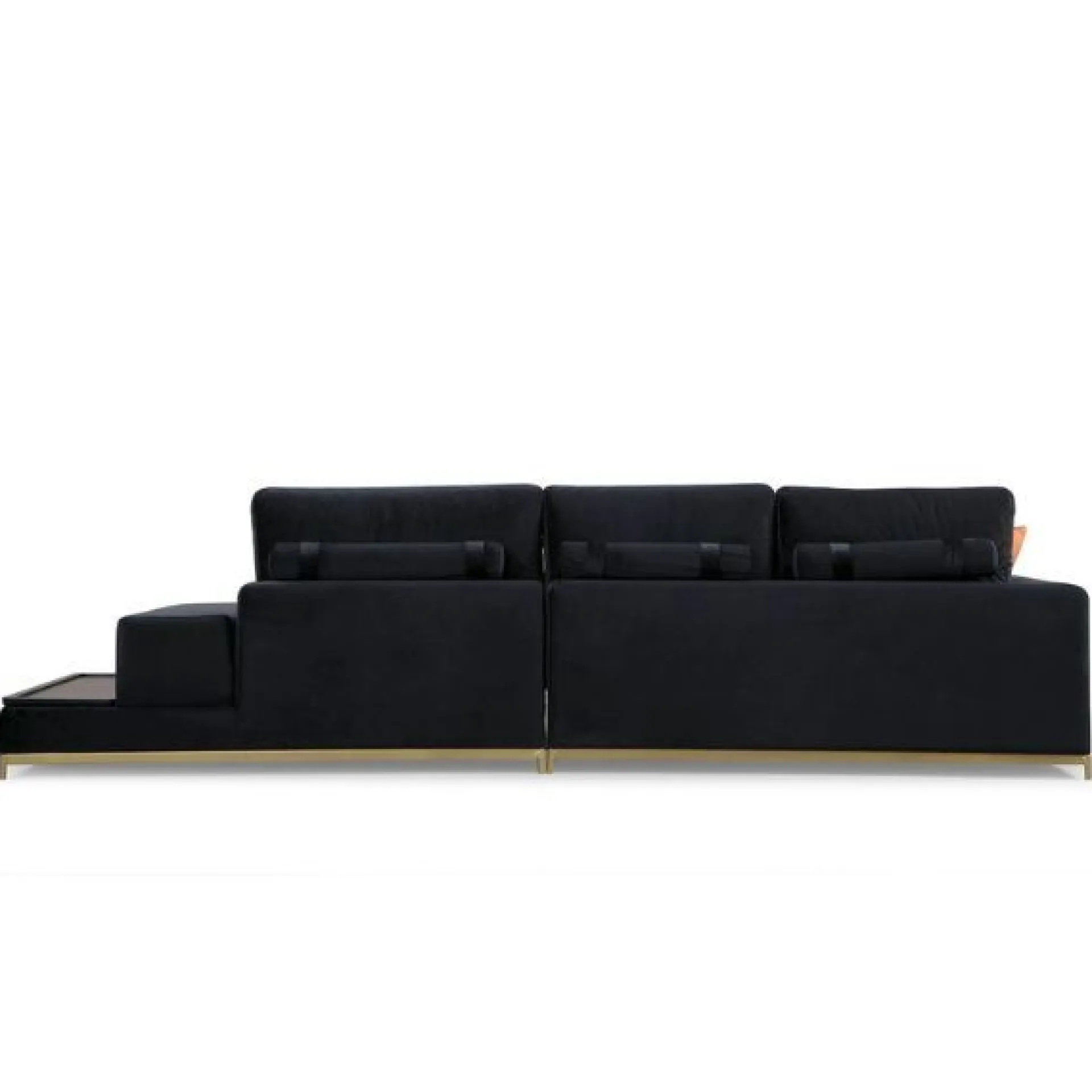 Emob Line 4-Sitzer-Sofa | BUCHENHOLZ / SPANPLATTE | , Gold