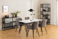 Emob Lizzy Esszimmerstuhl - farbener Stoff