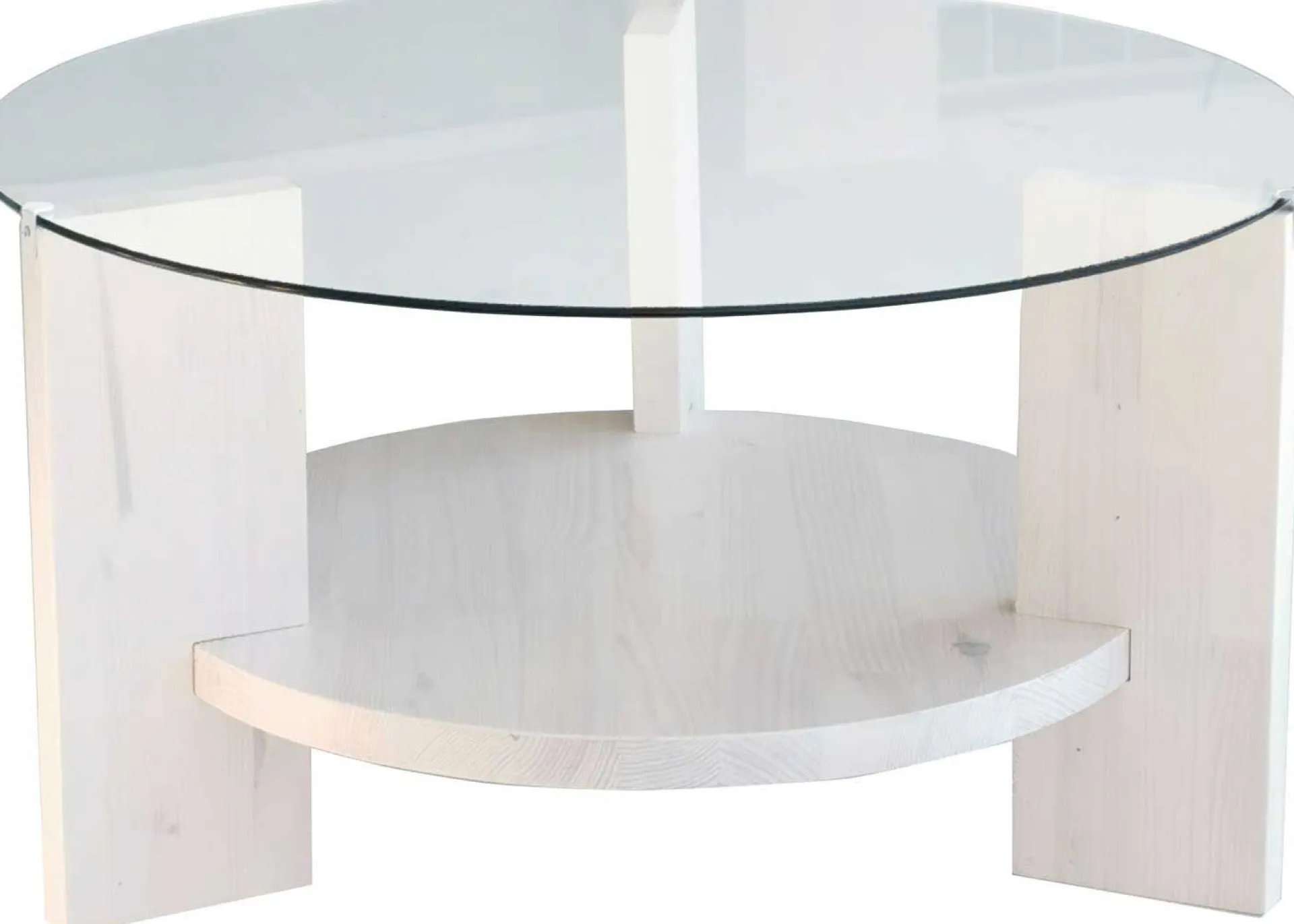 Emob Locelso Couchtisch | Gestell aus massivem Kiefernholz |