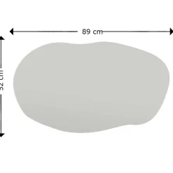 Emob Lossa Spiegel | 100% MDF | Schwarz