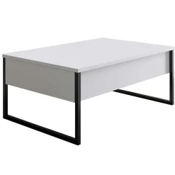Emob Luxe C Couchtisch | 100 % MELAMIN | , Schwarz