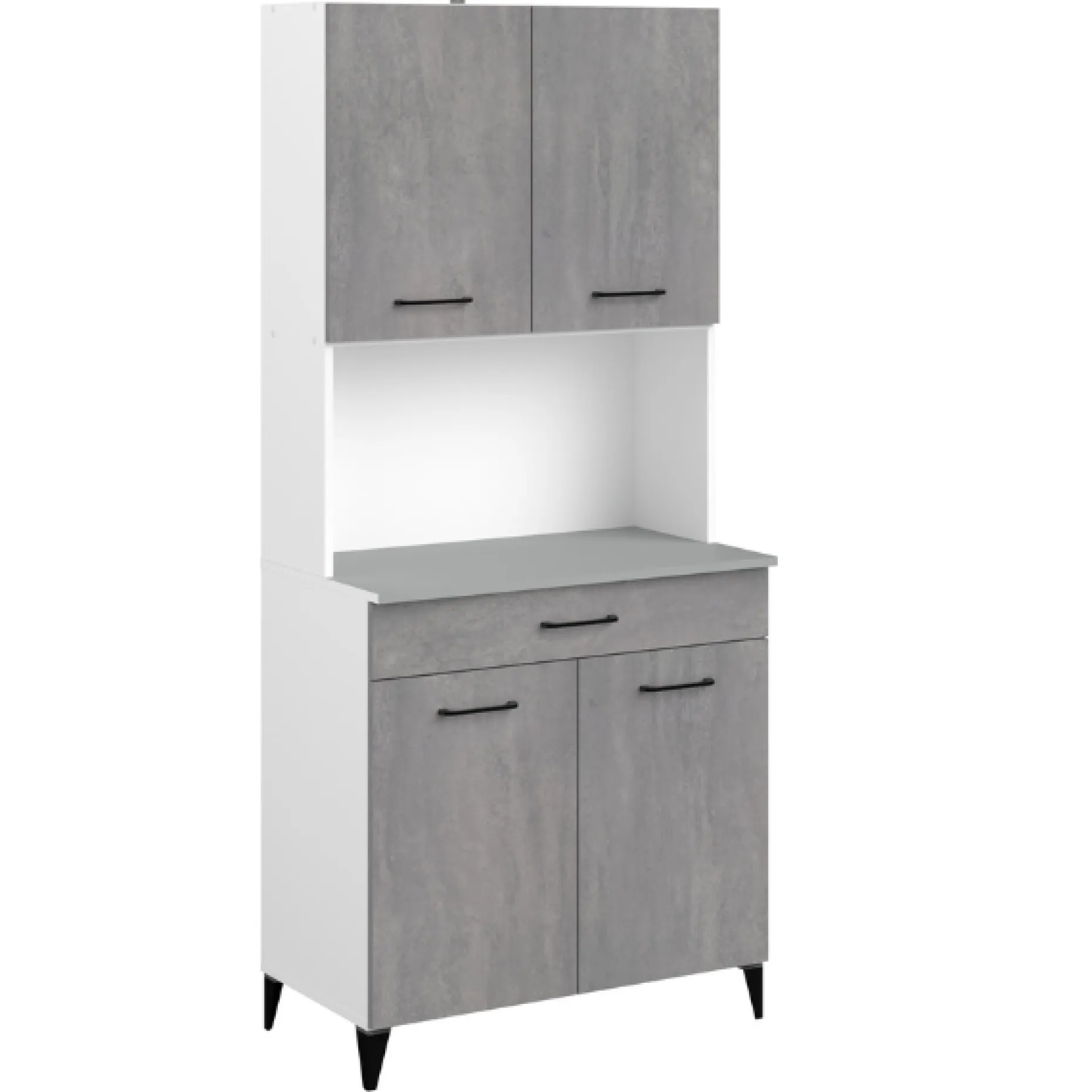 Maleficent Buffetschrank mit 4 Türen und 1 Schublade - Betonoptik