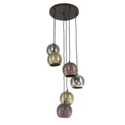 Emob Marsha Pendelleuchte ø35 cm-chrom/gold/kupfer