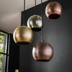Emob Marsha Pendelleuchte ø35 cm-chrom/gold/kupfer