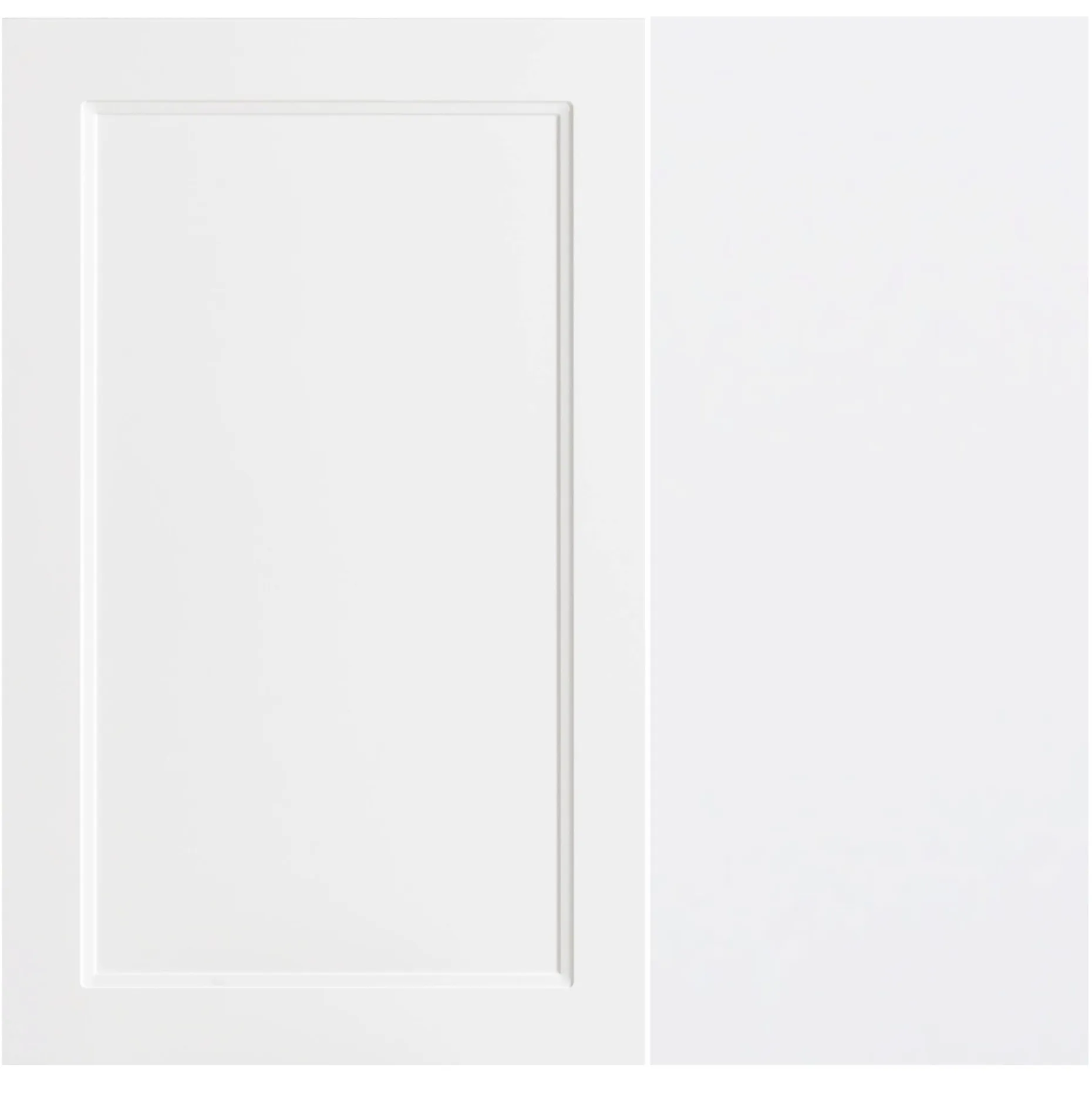 Meran Waschtischunterschrank | 80 x 47 x 65 cm | Eiche weiß