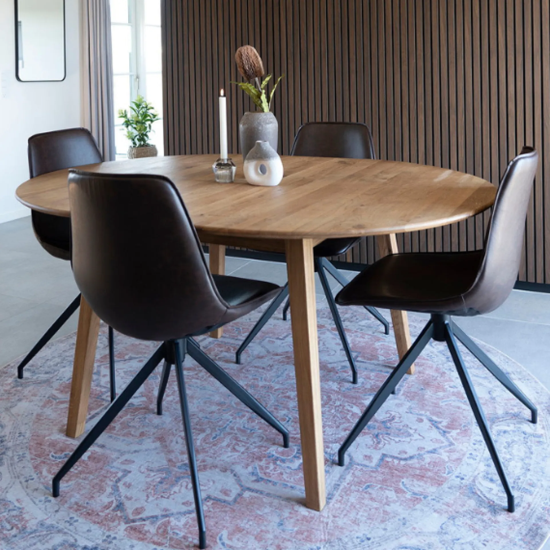 House Nordic Metz Esstisch - Eiche Natur mit Verlängerung