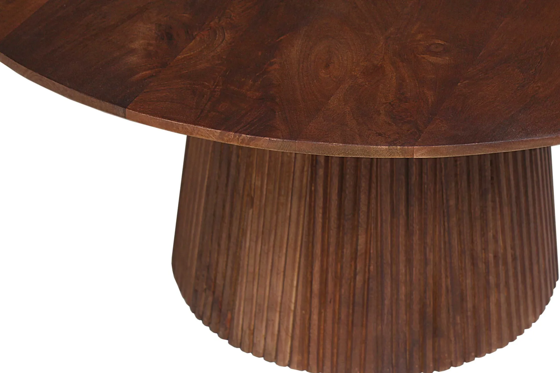 Rousseau Miguel Runder Couchtisch 80cm Hell