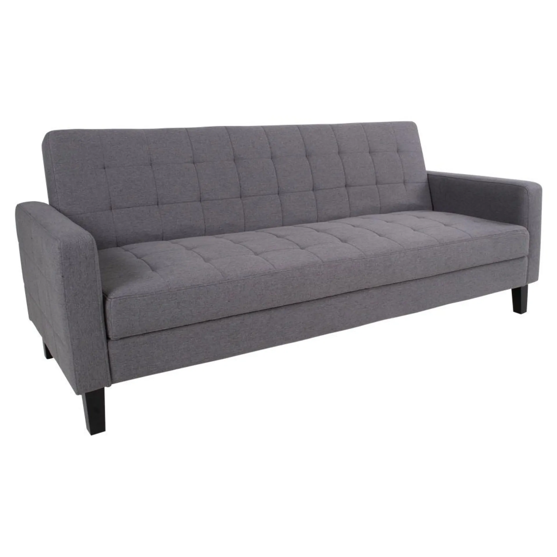 House Nordic Milton Schlafsofa - 204x85x81cm - mit Stauraum -