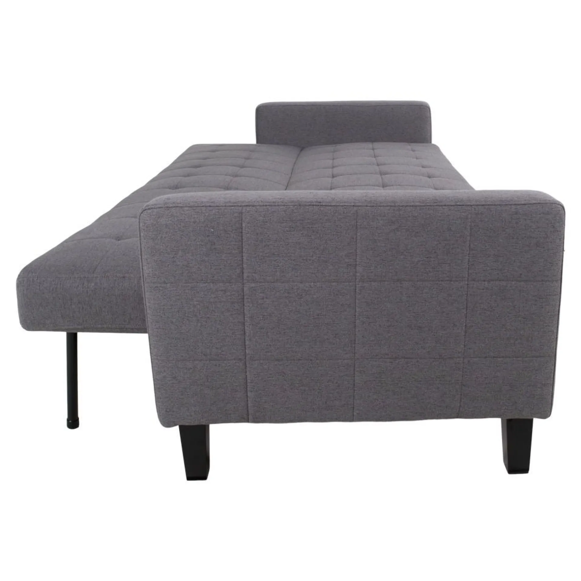 House Nordic Milton Schlafsofa - 204x85x81cm - mit Stauraum -