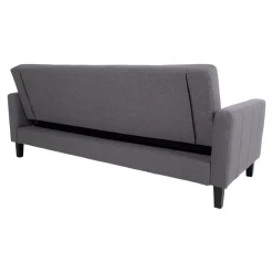 House Nordic Milton Schlafsofa - 204x85x81cm - mit Stauraum -