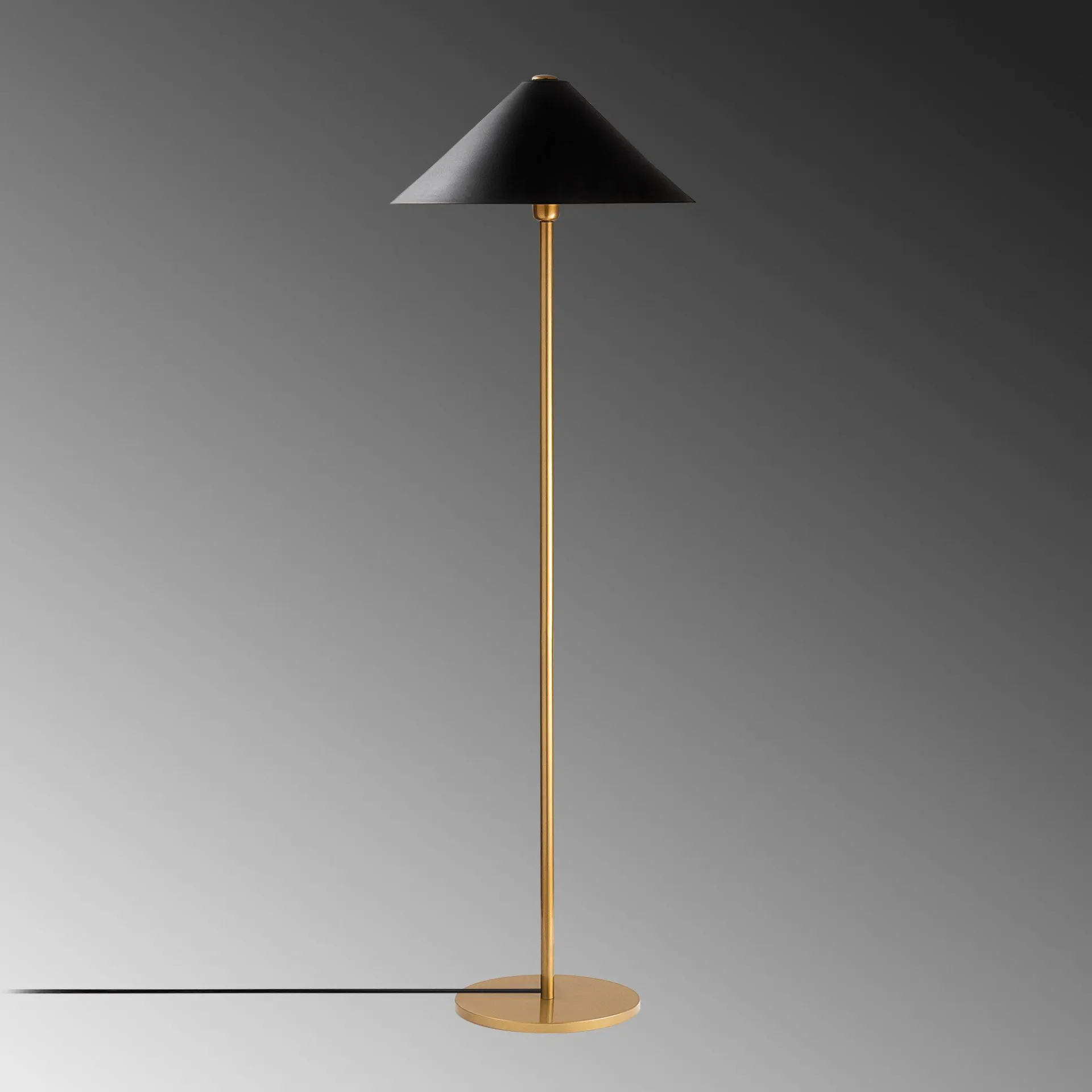 Emob Mixed Stehleuchte | METALLGEHÄUSE | Gold