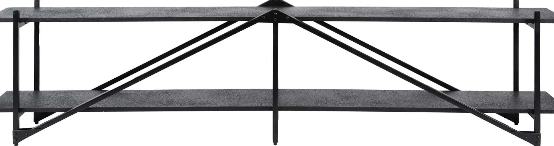 Moderner TV-Schrank 220cm XL Piega in Grau