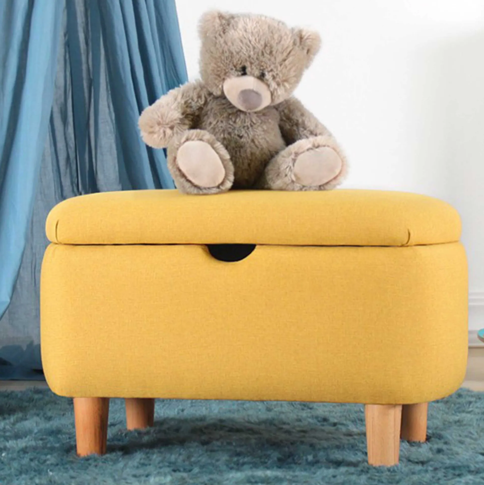 Kinder Emob Moouv C Sitzpuff | 50 % BAUMWOLLE / 50 % SAMT |