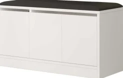 MR2 Schuhschrank | 100% MELAMIN | Weiß