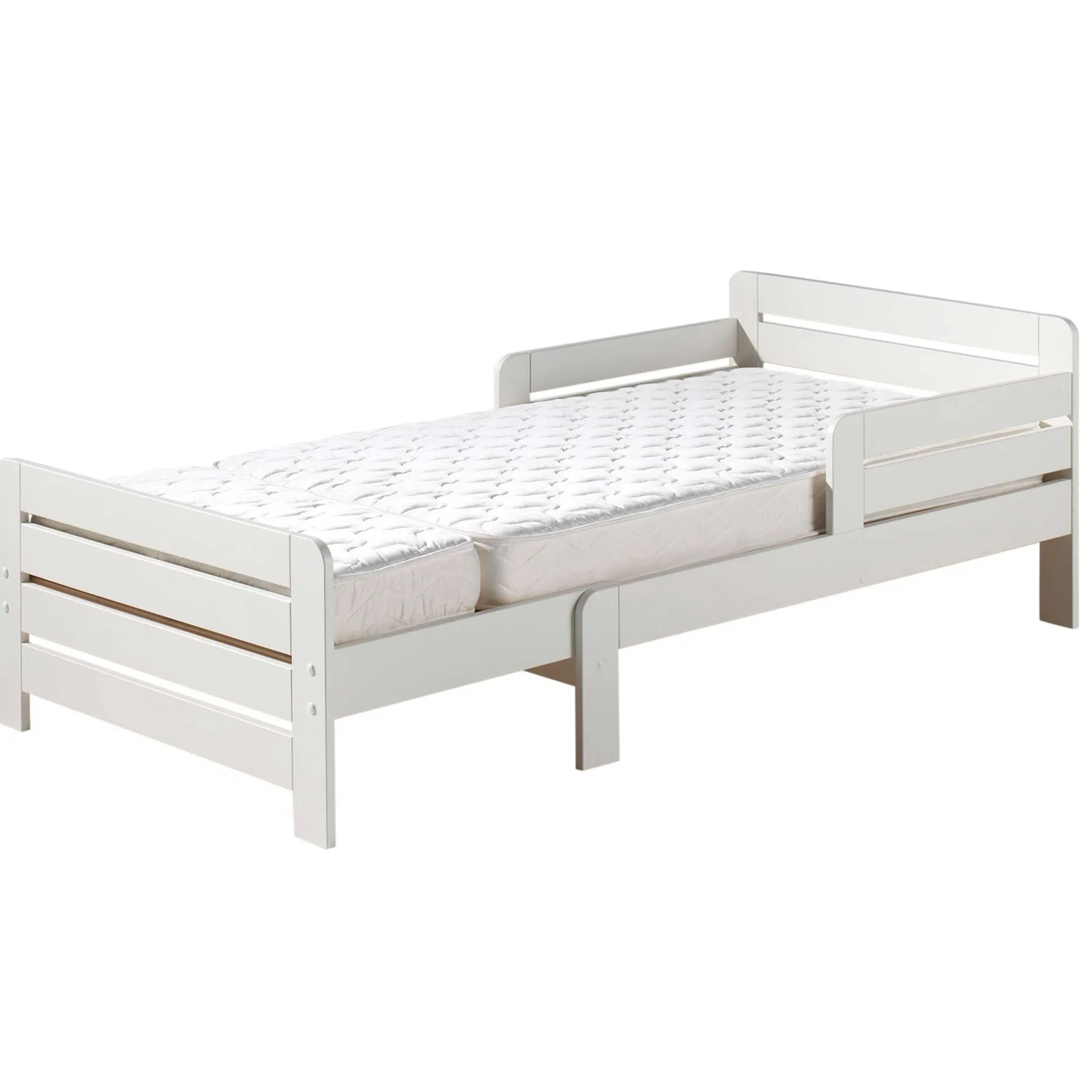 Multibett Jumper mit Bettschublade - weiß