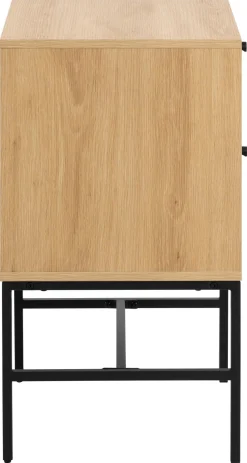 Nachttisch Albany - 46x40x70cm - 2 Schubladen - Eiche Dekor