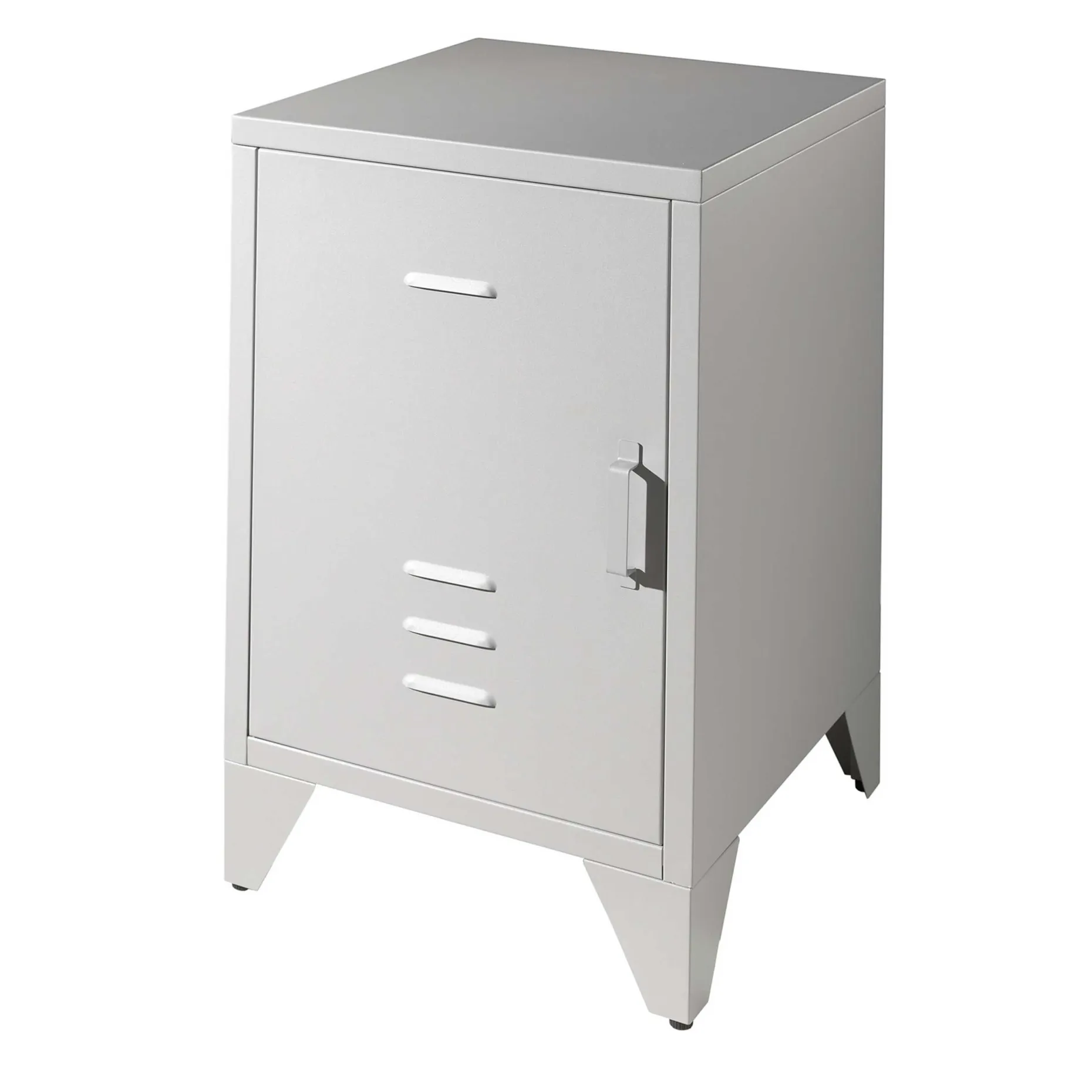 Nachttisch Bronxx Metall 40x60 - matt grau
