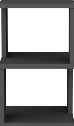 Emob Nachttisch Carter - 100% MELAMINE - - 29,6 x 49,4 x 29,6 cm