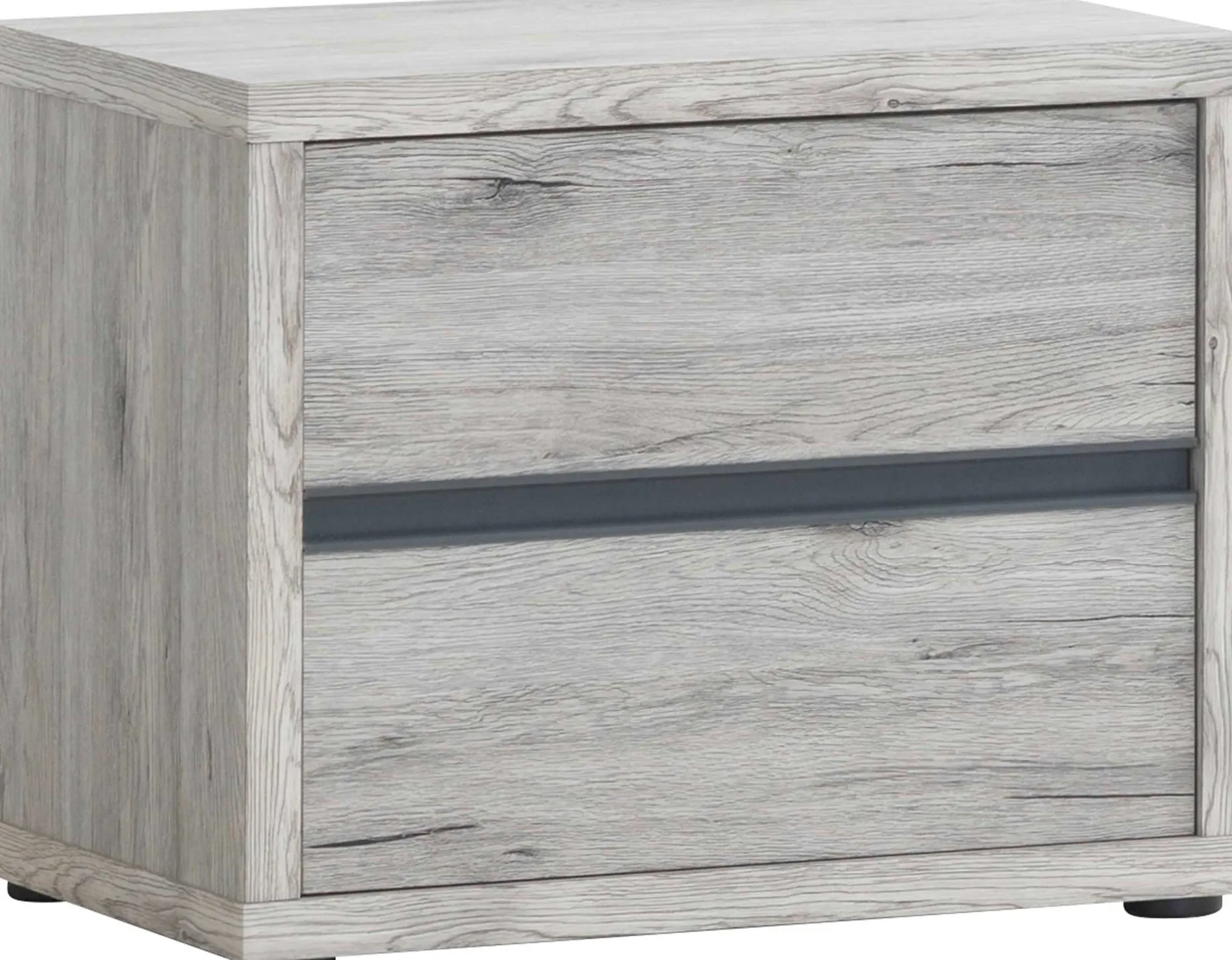 Nachttisch Forever 1 Schublade - grau