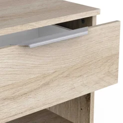 Nachttisch Micheline - 44x37x38cm - mit Schublade - Eiche Dekor