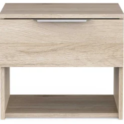 Nachttisch Micheline - 44x37x38cm - mit Schublade - Eiche Dekor