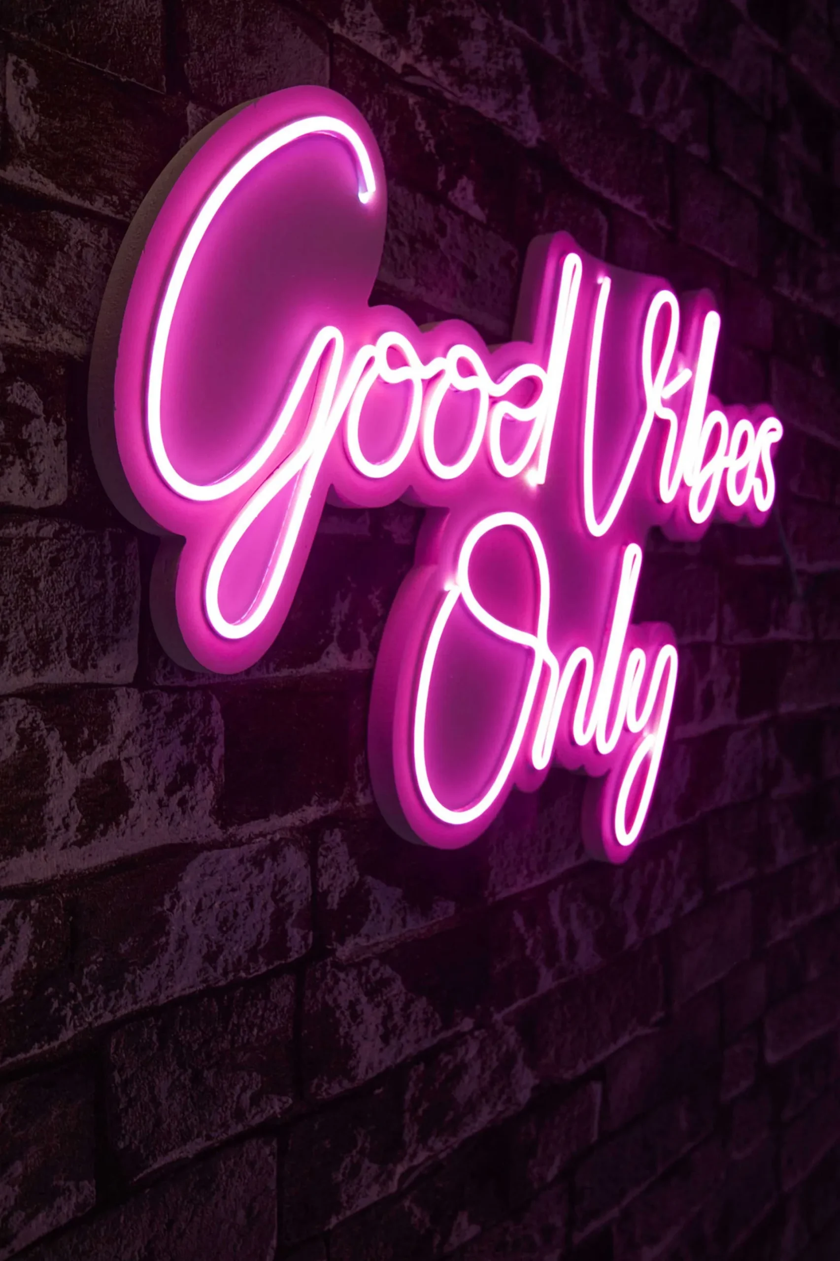 Emob Neon Graph Dekorative LED-Beleuchtung aus Kunststoff | | 37 x 62 x 2 cm