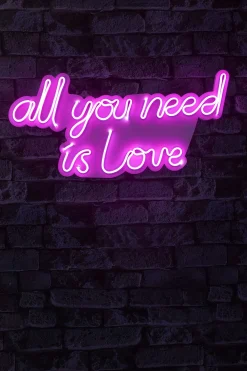 Emob Neon Graph Dekorative LED-Beleuchtung aus Kunststoff | | 32 x 60 x 2 cm