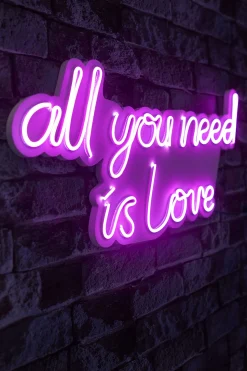 Emob Neon Graph Dekorative LED-Beleuchtung aus Kunststoff | | 32 x 60 x 2 cm