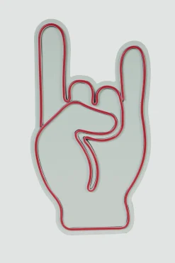 Emob Neon Graph Dekorative LED-Beleuchtung aus Kunststoff | | 25 x 44 x 3 cm